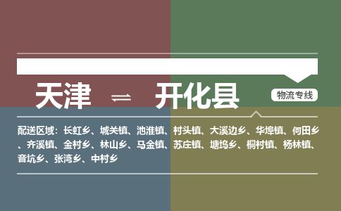 天津到开化县物流公司-天津至开化县专线「家具运输专线」