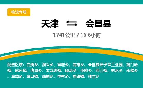 天津到会昌县货运公司_天津到会昌县物流货运专线物流专线每天发车