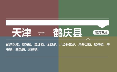 天津到鹤庆县物流专线-天津到鹤庆县货运公司-价格从优「全境直达」