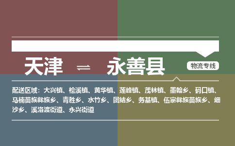 天津到永善县物流专线-天津到永善县货运公司-价格从优「省时省心」