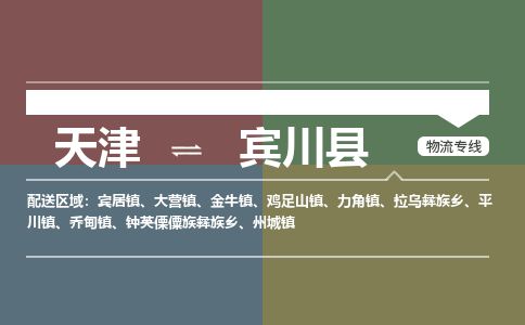 天津到宾川县物流公司-天津至宾川县货运专线机械设备运输专线