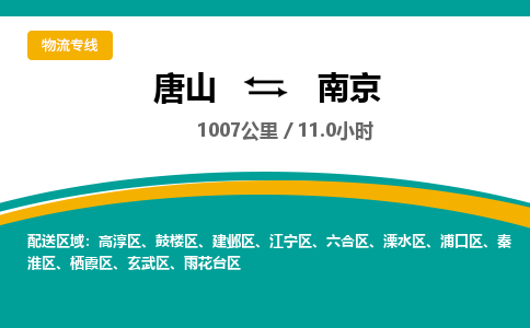唐山到南京物流专线-高效便捷的唐山至南京物流公司