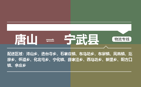 唐山到宁武县物流专线-高效便捷的唐山至宁武县物流公司
