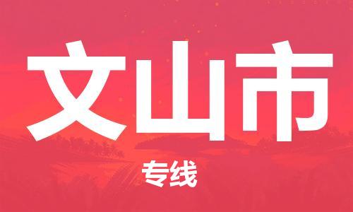 天津到文山市物流公司-天津至文山市专线-「诚信经营」