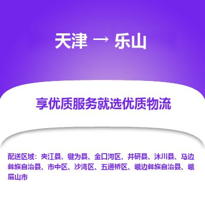 天津到乐山货运公司_天津到乐山物流专线「全境辐射」