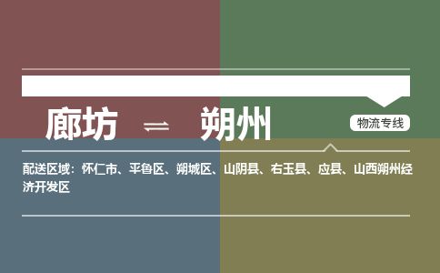 廊坊到朔州物流专线-廊坊至朔州货运公司【电商货物运输专线】