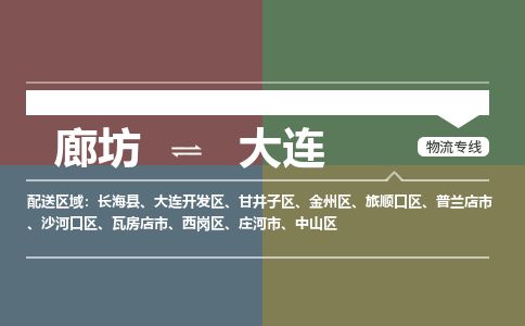 廊坊到大连物流专线-廊坊至大连货运公司【物流专线上门取货】