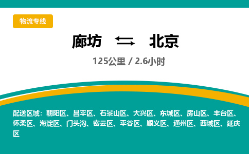 廊坊到北京物流专线-廊坊至北京货运公司【设备配件运输专线】